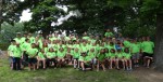 Students and staff of Camp Crosswalk