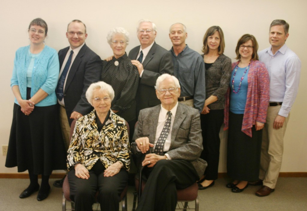 Several former pastors and spouses, associate pastors and interim pastors told of their experiences in serving Christ at Calvary. These included: current pastor and wife John and Amy Jakes, Richard and Betty Lamborn, Claude and Irene McFerron, Mike and Shari Carlson, and Troy and Sherry Fiscella. 