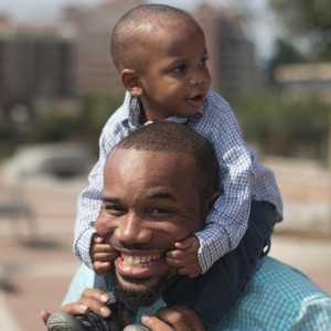 Muche Ukegbu, shown here with his youngest son Noah, is a church planter set to launch The Brook church in the North Miami area on Easter. Ukegbu is a product of the North American Mission Board’s church planting Farm System, having served as a GenSend student missionary and as an apprentice with a church planter in Atlanta, Dhati Lewis. Photo courtesy Muche Ukegbu