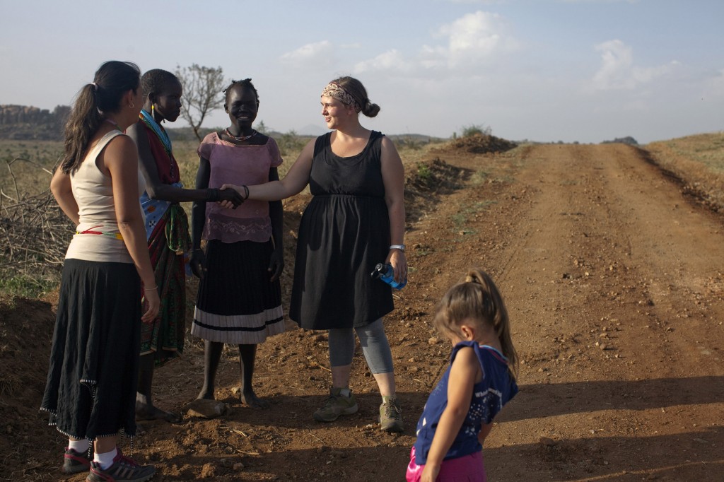 What enabled missionary Maridith Lane (right) to move to the embattled new nation of South Sudan in 2013? A calling from God -- and the prayers and support of Southern Baptists through the Lottie Moon Christmas Offering. She serves there, despite the dangers, with her husband Robert and their two young children. IMB PHOTO by Joanne Bradberry