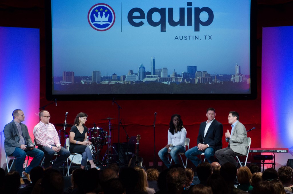 Panelists discuss the Gospel and homosexuality at the ERLC's Equip Austin event, July 29. Photo by Gary Ledbetter