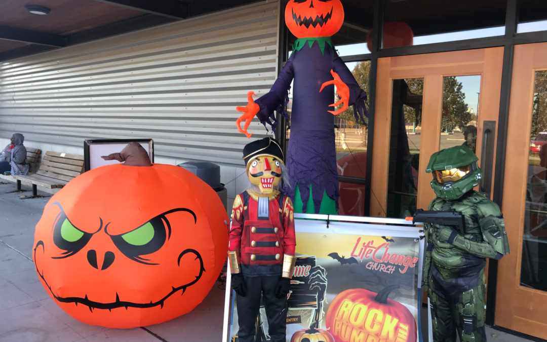 LifeChange Church reaches community through “Rock the Pumpkin” event