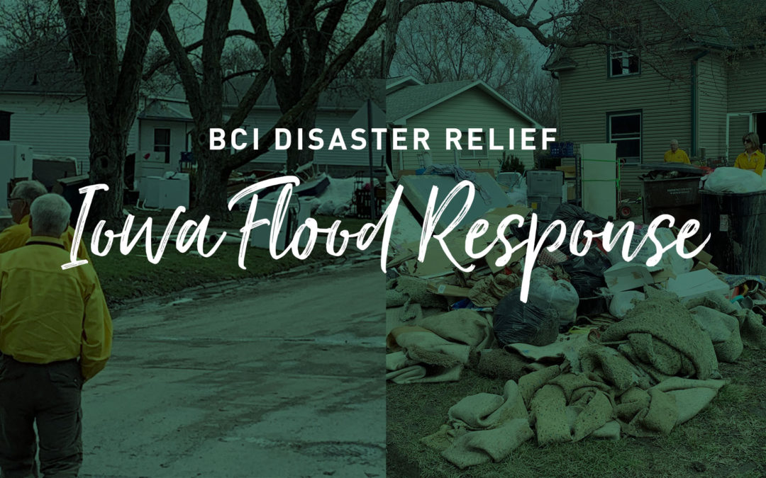 Iowa Disaster Relief Response Begins in Pacific Junction
