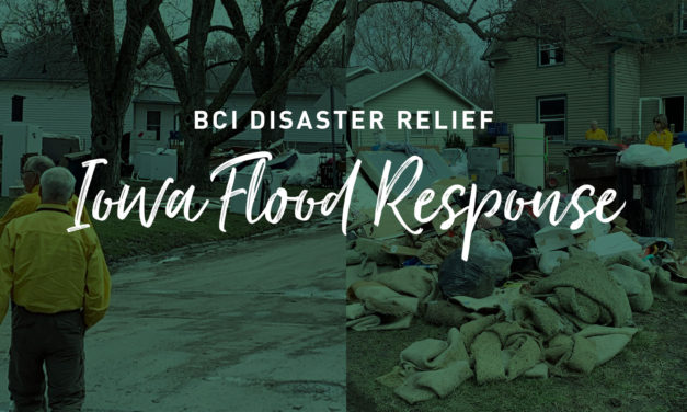 Iowa Disaster Relief Response Begins in Pacific Junction