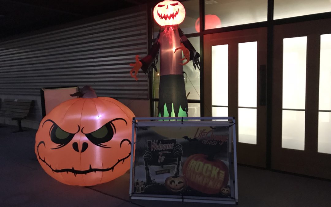 Rock The Pumpkin outreach at Lifechange Church