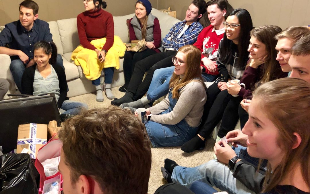 College Students Fostering Mission Through Christmas at The Good Life College Ministry, UNI