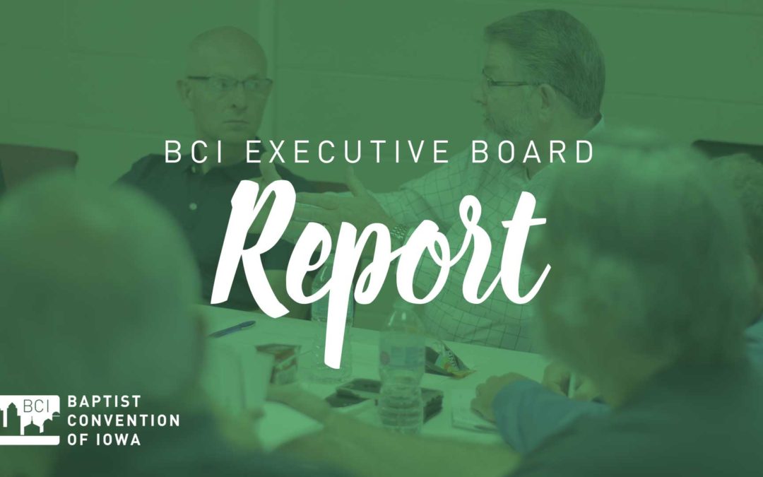 BCI Executive Board adds new members and makes critical financial decisions