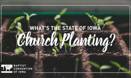 What is the state of Iowa church planting?