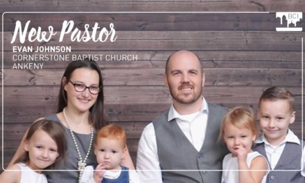 New Pastor in Ankeny – Evan Johnson