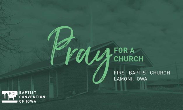 Pray for First Baptist Church, Lamoni