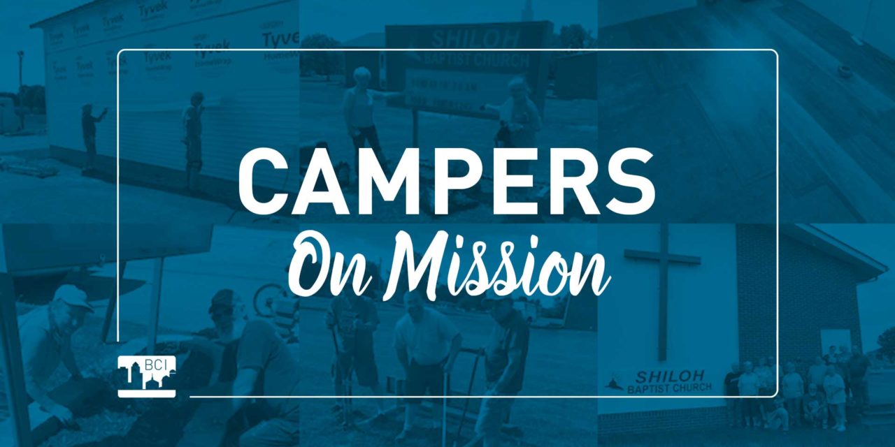 Campers on Mission repair church facilities in Waterloo and Des Moines
