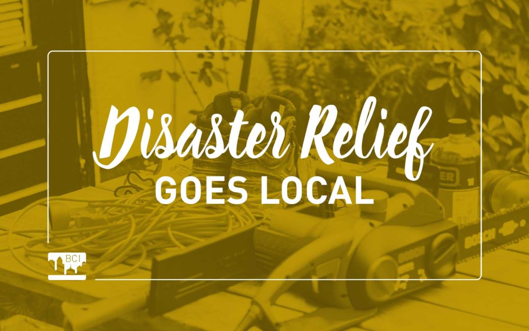 DR goes local in aftermath of storm
