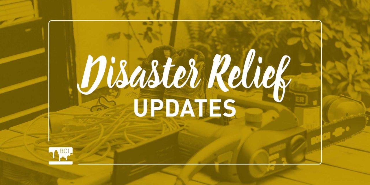 Disaster Relief Updates