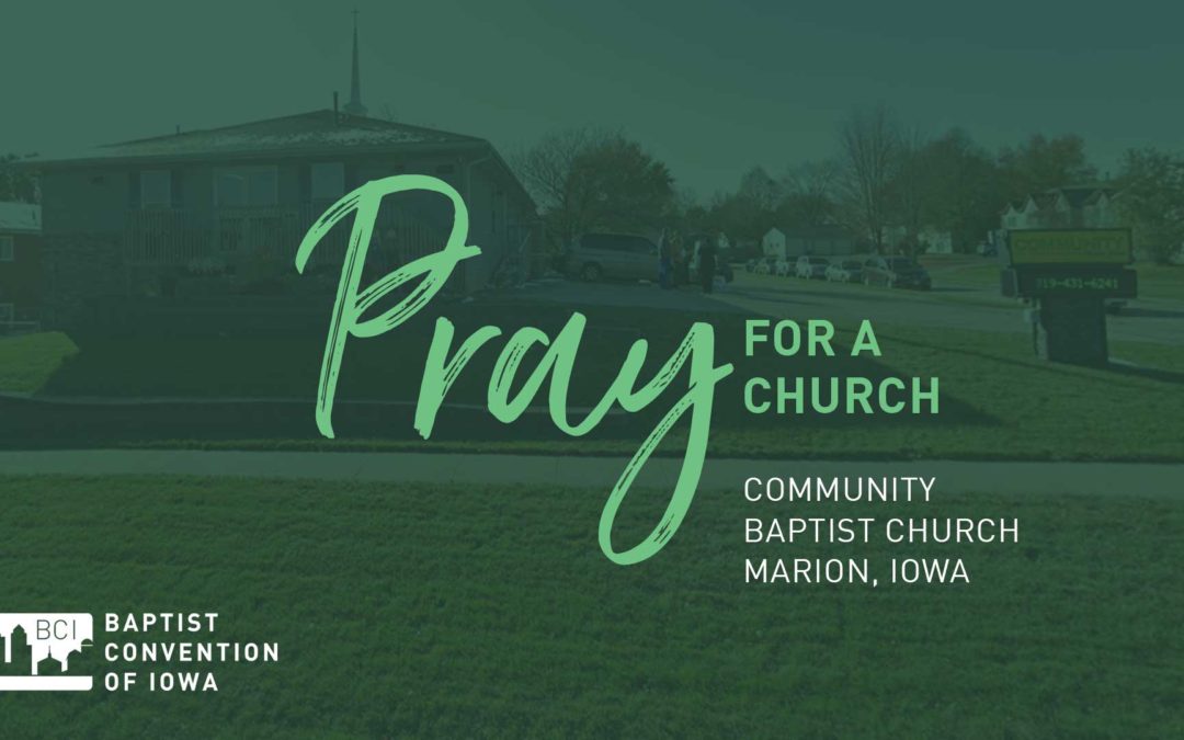 Pray for Community Baptist Church, Marion