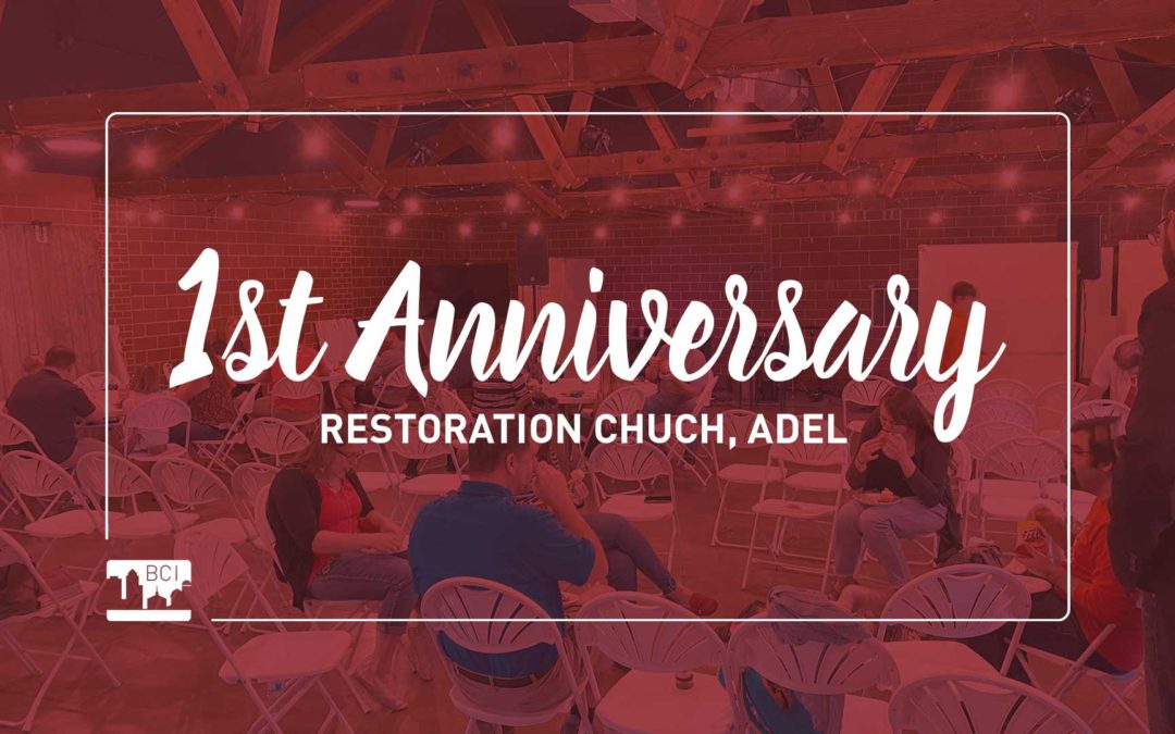 1st Anniversary of Restoration Church in Adel