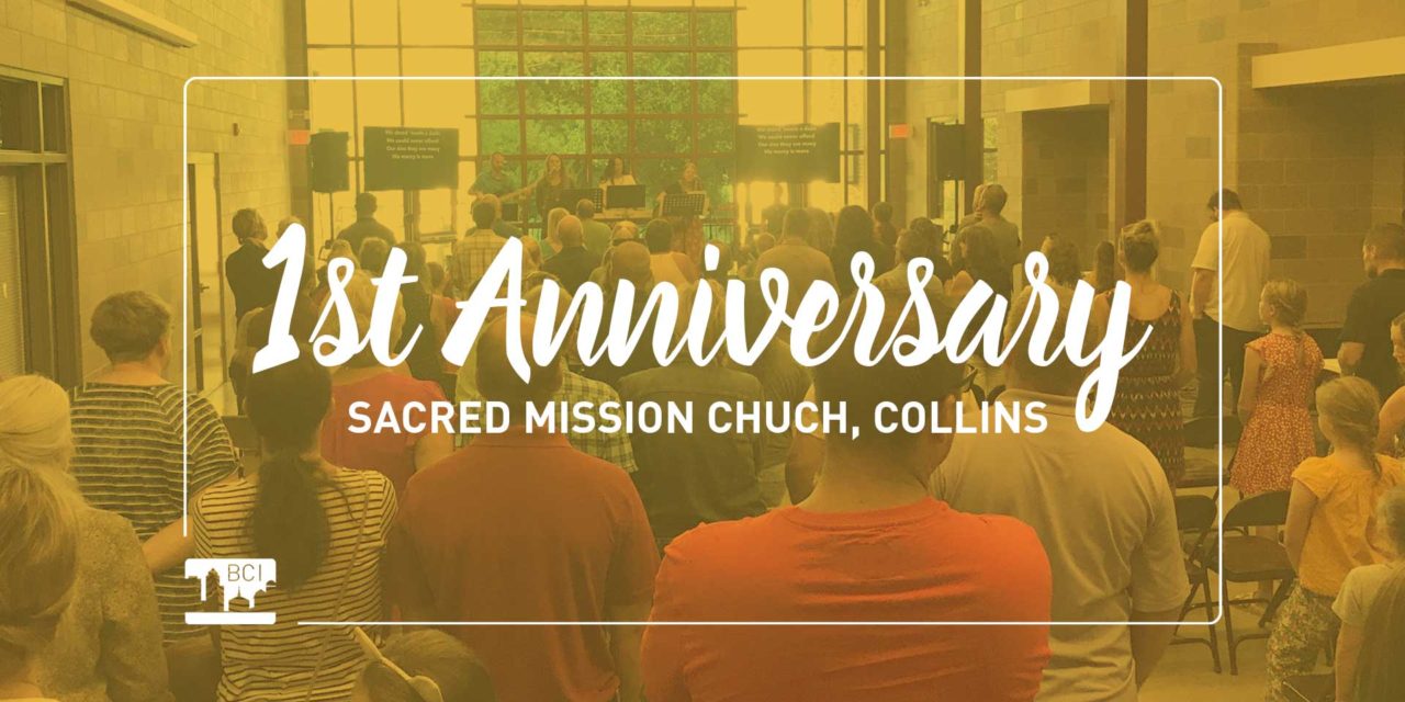 1st Anniversary of Sacred Mission Church in Collins