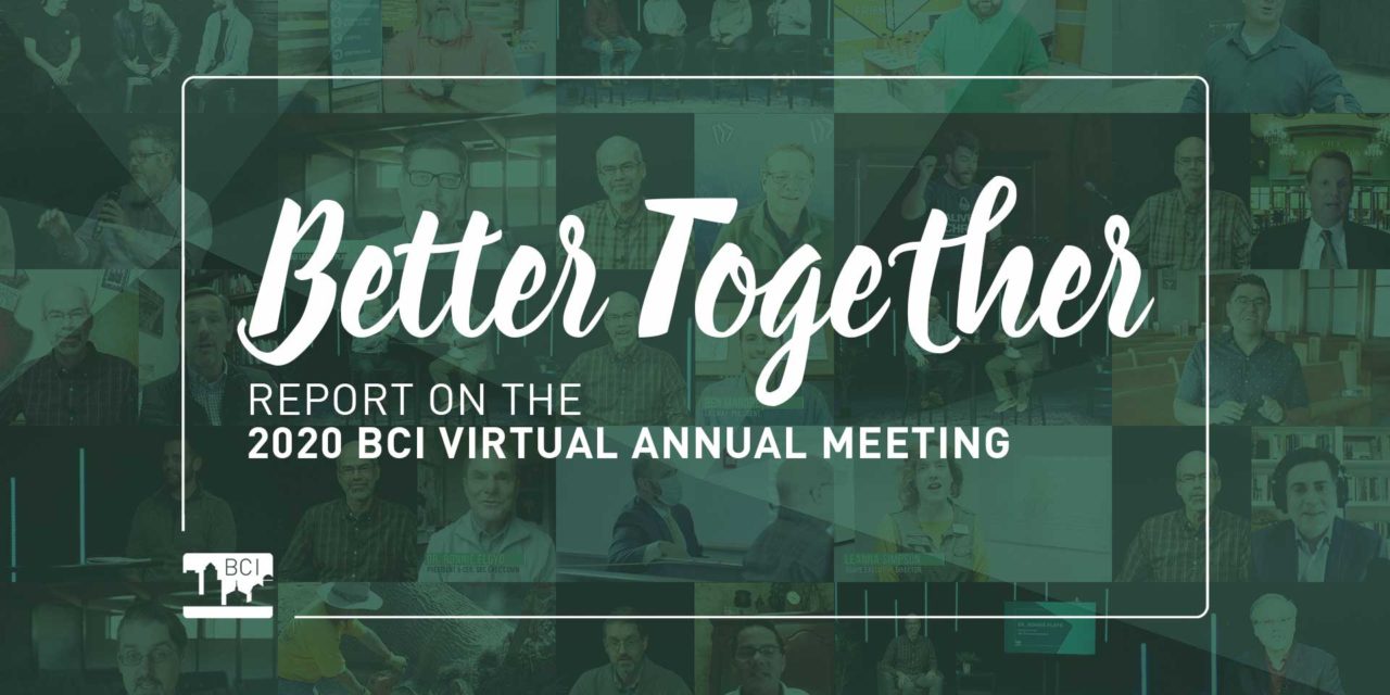 Better Together: 2020 Annual Meeting Report