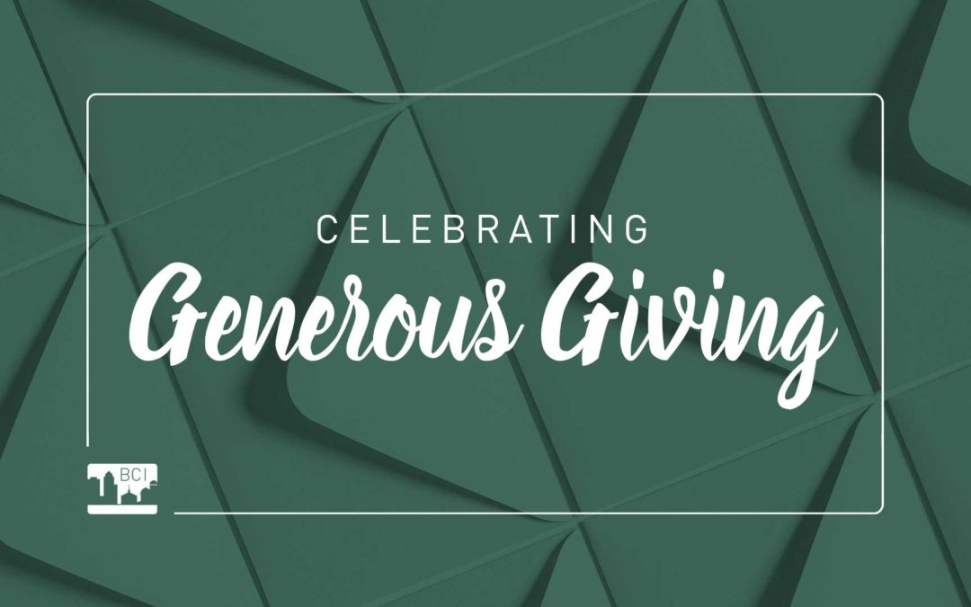 Generous Giving in 2020