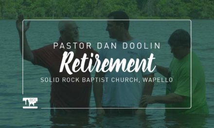 Pastor Dan Doolin to Retire after 25 Years in Wapello