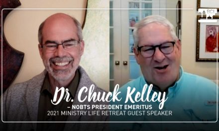VIDEO: Interview with Dr. Chuck Kelley – Ministry Life Retreat Guest Speaker