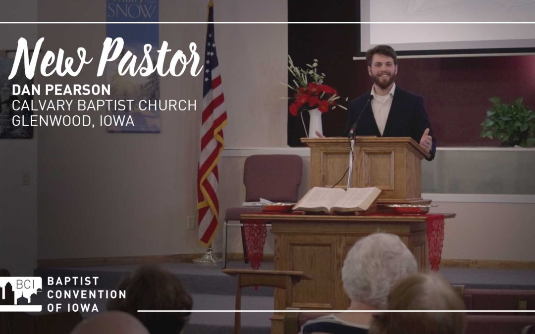New Pastor in Glenwood – Dan Pearson
