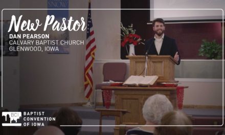 New Pastor in Glenwood – Dan Pearson