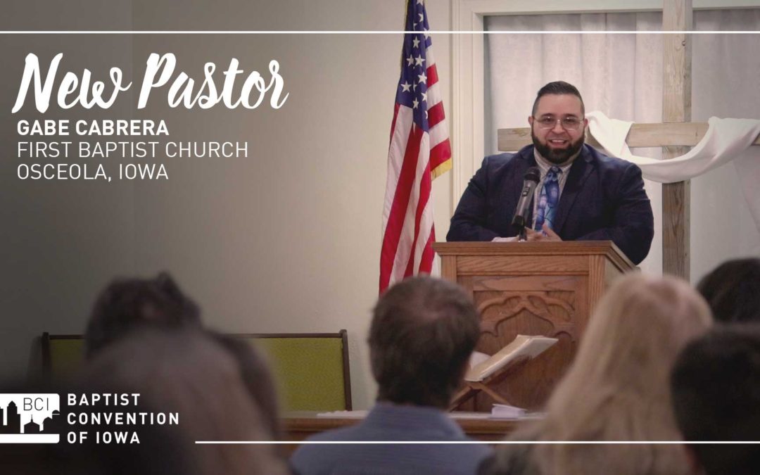 New Pastor Ordination in Osceola – Gabe Cabrera