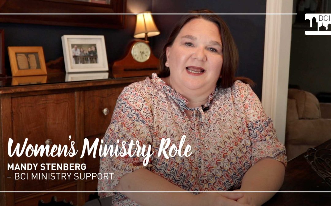 New Women’s Ministry Support Role – Mandy Stenberg