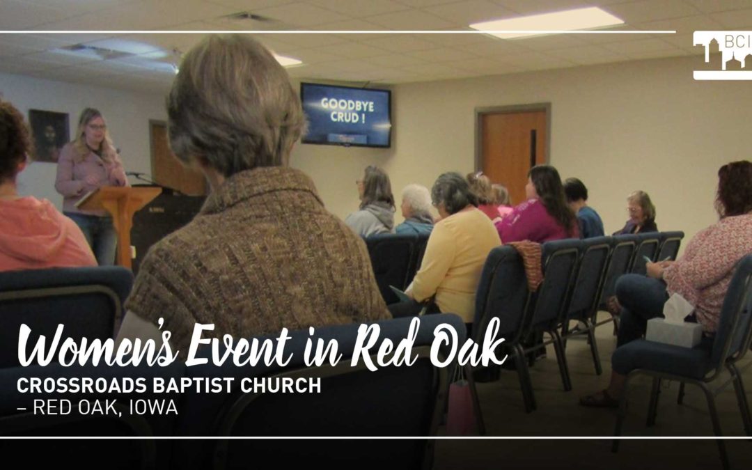 Abuse Survivor Shares at Red Oak Women’s Event