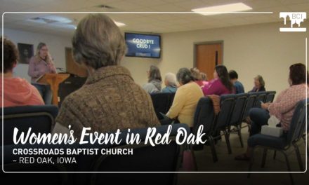 Abuse Survivor Shares at Red Oak Women’s Event