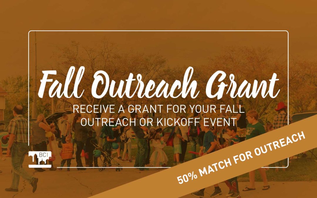 Receive Up to $1,000 for Fall Outreach Events
