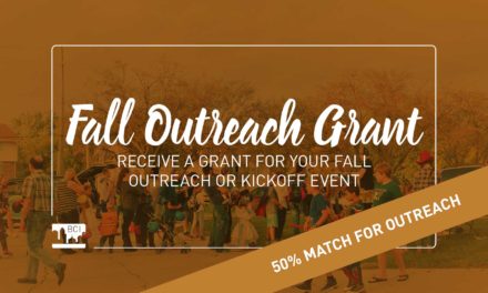 Receive Up to $1,000 for Fall Outreach Events