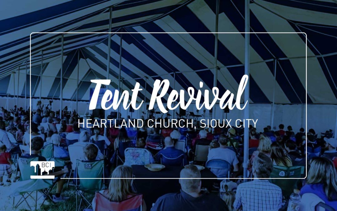Salvations & Baptisms at Heartland Tent Revival in Sioux City