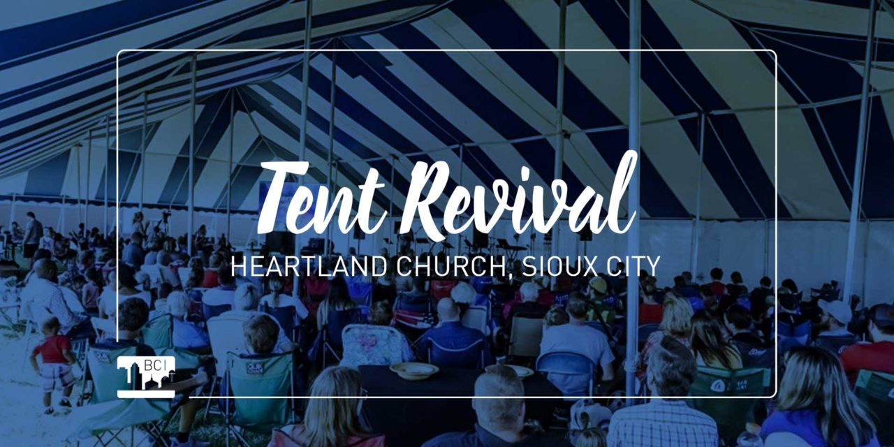 Salvations & Baptisms at Heartland Tent Revival in Sioux City