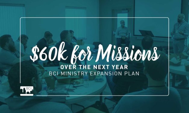 $60k Approved for International Missions