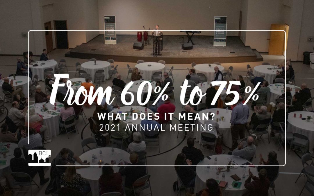 Increasing CP Giving from 60% to 75% – What does it mean?