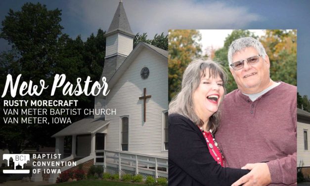 New Pastor: Rusty Morecraft at Van Meter Baptist Church