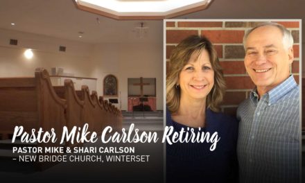 Pastor Mike Carlson Retiring from New Bridge Church, Winterset
