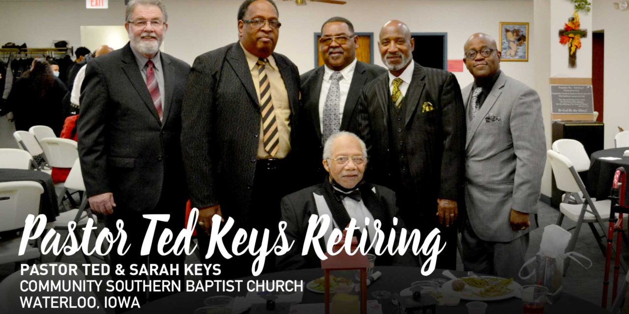Pastor Ted Keys Retiring from Community Southern Baptist Church, Waterloo
