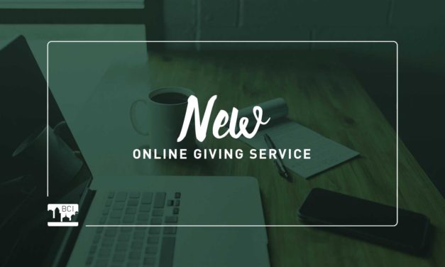 New Online Giving Service