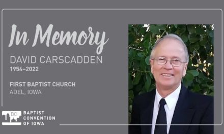 Remembering Pastor David Carscadden