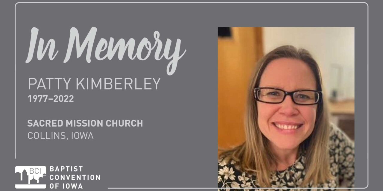 In Memory – Patty Kimberley