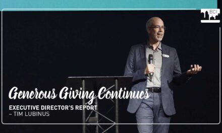 VIDEO: Tim Lubinus – Executive Director’s Report