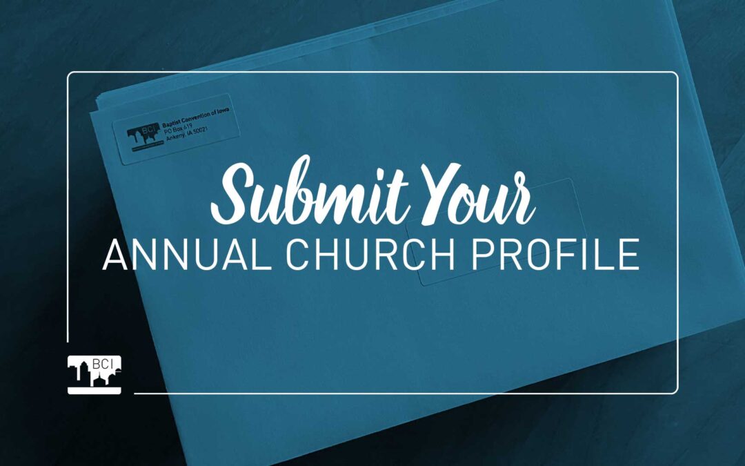 Submit your Annual Church Profile