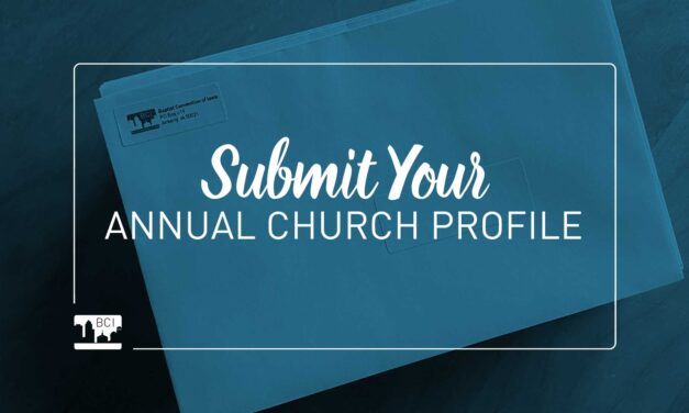 Submit your Annual Church Profile