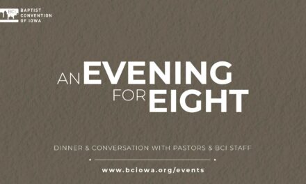 New Event! An Evening for Eight