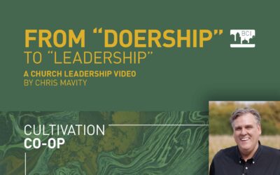 From “Doership” to “Leadership”