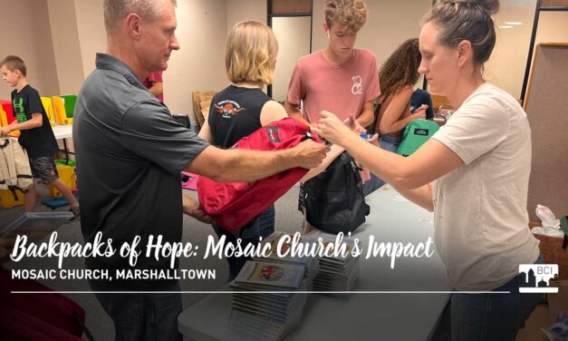 Backpacks of Hope: Mosaic Church’s Impact 🎒