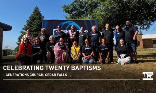 Celebrating Twenty Baptisms at Generations Church