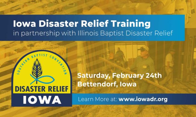 Iowa Disaster Relief Training – February 24